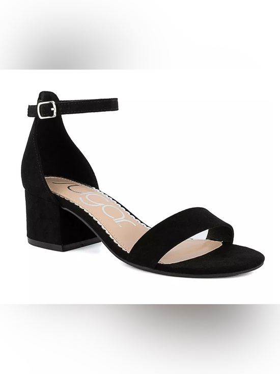 Shoes - Women’s Sugar Noelle 7 Low Dress Sandal Size 9.5M Black